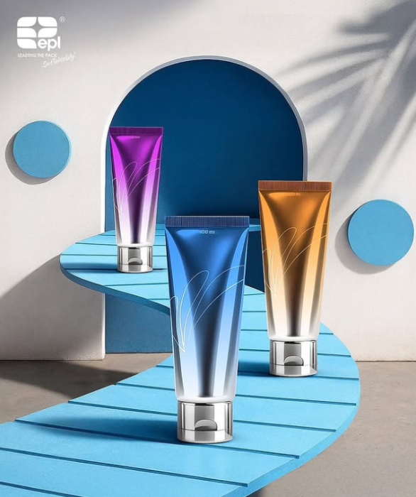 Tubes that shine out on shelf!